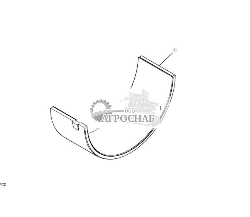 9901 Комплект шатунных подшипников 